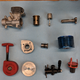 The parts that make up the engine.